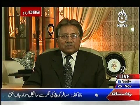 Exclusive Interview of Former President Pervez Musharraf on BBC Urdu