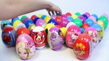 Surprise Eggs Dora The Explorer Angry Birds Peppa Pig Mickey Mouse Masha and the Bear Play Doh Eggs