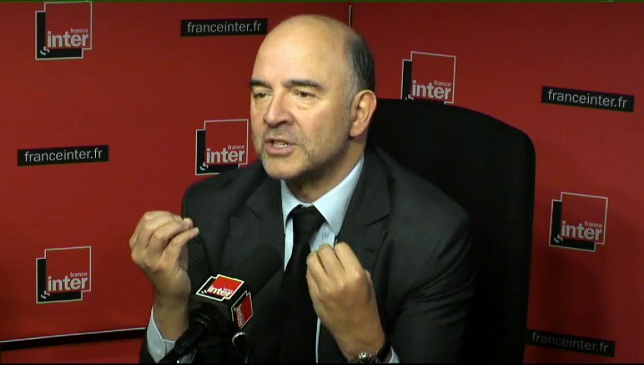 Pierre Moscovici : 'Ce qui explique le déficit de croissance en Europe, c'est le déficit d'investissement'