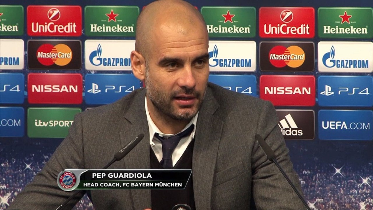 FOOTBALL: UEFA Champions League: Guardiola: 'Wir haben scheiße gespielt'