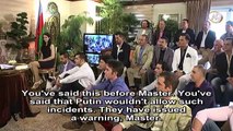 Putin would never accept being defeated either in Syria or  Ukraine.  Solutions that would not hurt his pride should be find.