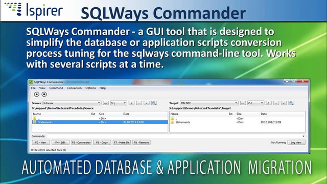 Démo de migration de base de données MS SQL Server vers PostgreSQL