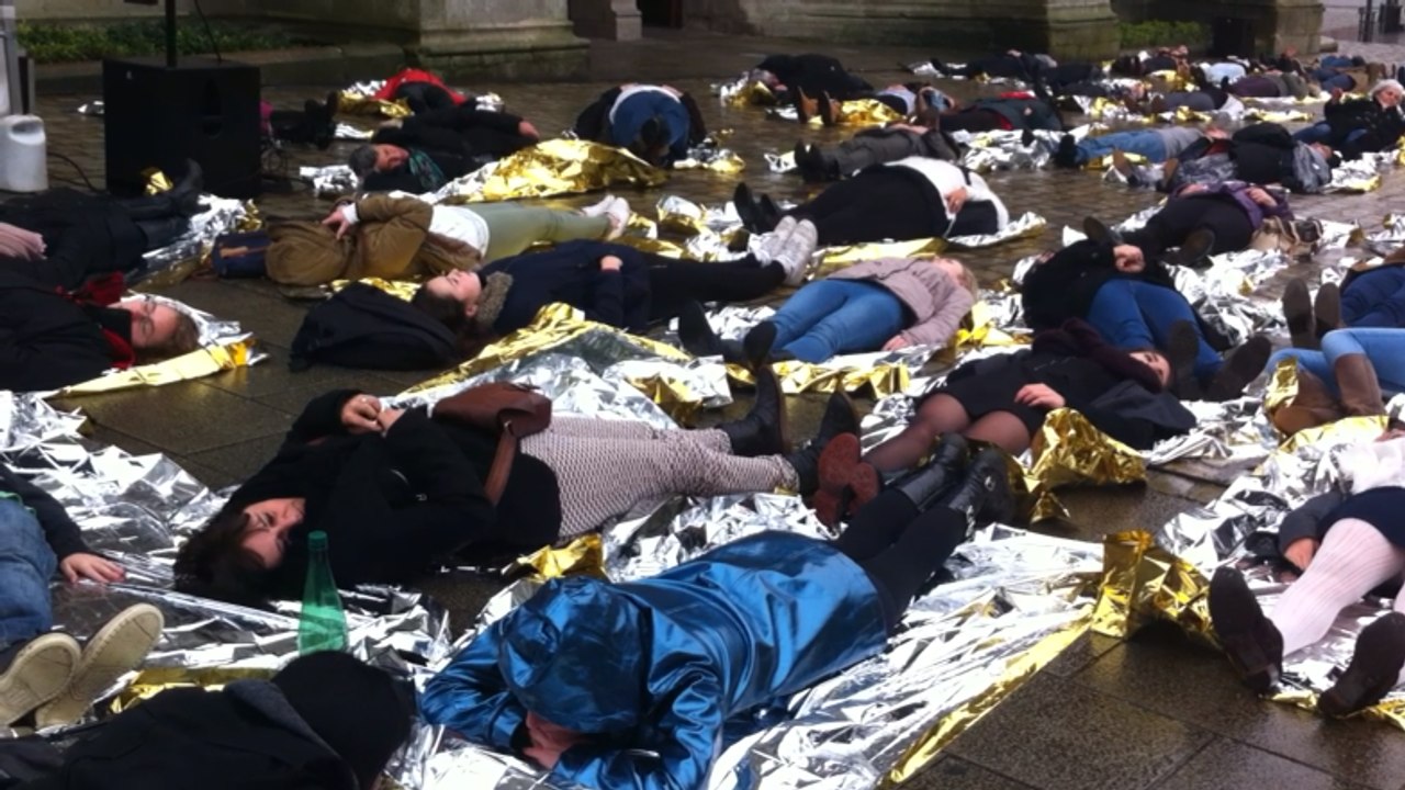 Un flash mob pour sensibiliser sur les violences faites aux femmes