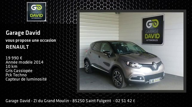 Annonce Occasion RENAULT CAPTUR DCI 90 ENERGY INTENS S&S ECO² 2014