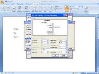 microsoft office word labels option customize in urdu part 057
