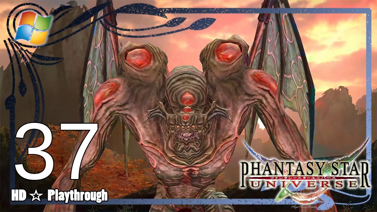 Phantasy Star Universe 【PC】 - Story Playthrough Pt.37 「Chapter 8： In Mellvore's Wake」