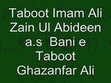 25 muharram taboot Imam sajjad a.s