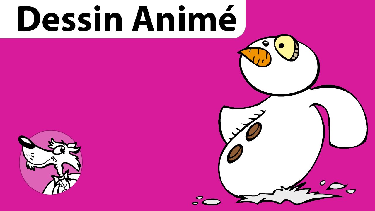 Dessin animé de Noël, Le bonhomme de neige, de Stéphy