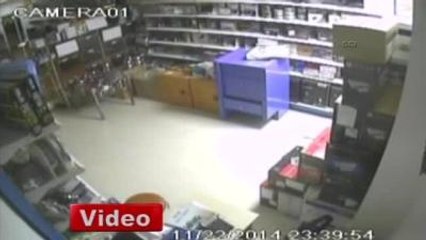 Gürcü Soyguncuyu Güvenlik Kamerası Ele Verdi