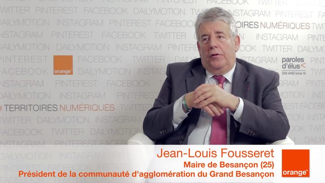 smcl 2014 : itw de J-L. Fousseret, Maire de Besançon et Président de la communauté d'agglomération du Grand Besançon