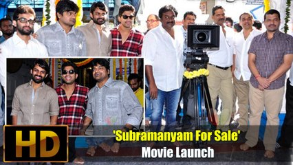 'Subramanyam For Sale' Movie Launch