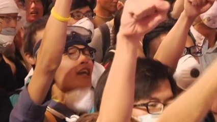 HK protesters: "We want real democracy"
