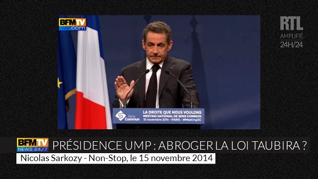 Présidence UMP : la loi Taubira, source de discorde chez les candidats