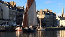 La parade des bateaux traditionnels à Redon