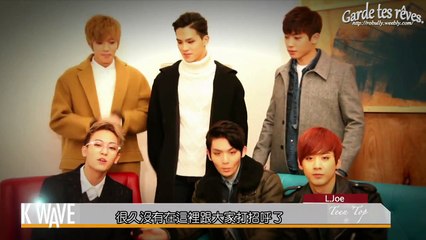 [中字]141125 K-Wave TEEN TOP 拍攝花絮