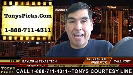 Texas Tech Red Raiders vs. Baylor Bears Free Pick Prediction NCAA College Football Odds Preview 11-29-2014