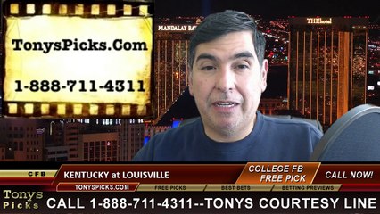 Louisville Cardinals vs. Kentucky Wildcats Free Pick Prediction NCAA College Football Odds Preview 11-29-2014