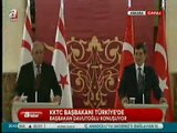 Başbakan Davutoğlu İle KKTC Başbakanı Yorgancıoğlu Ortak Basın Toplantısı