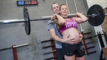 Pregnant CrossFitter: Eight Months And Still Lifting Weights
