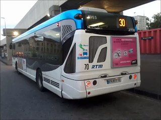 [Sound] Bus Heuliez Bus Access'Bus GX 327 n°1153 de la RTM - Marseille sur la ligne 30