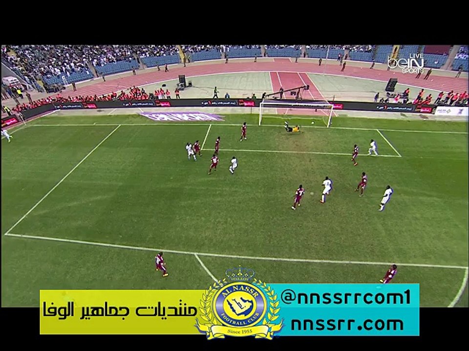 هدف الاول لصالح السعودية ضد قطر عن طريق سعود الكريري خليجي22