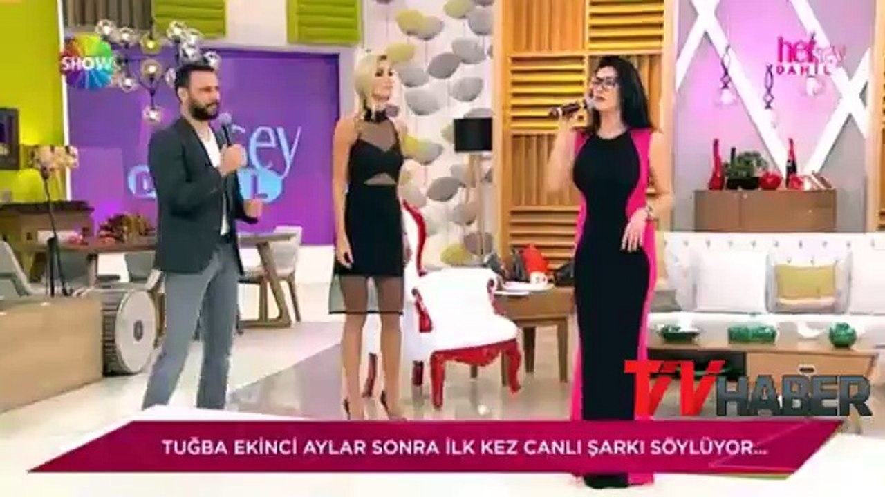 Tuğba Ekinci Aylar sonra ilk defa ekranlarda