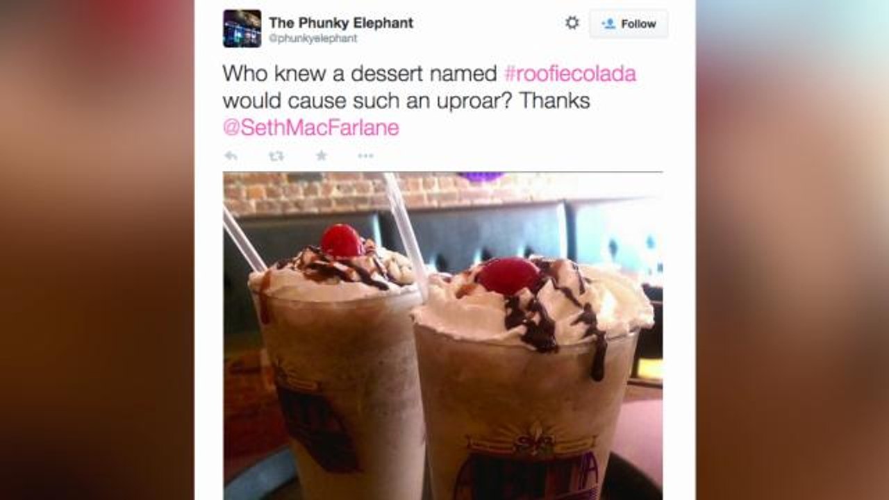 'Roofie Colada' Pulled from Menu for Being Tasteless Joke