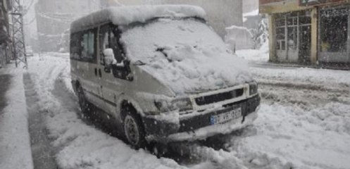 Yozgat'ta Kar Yağışı