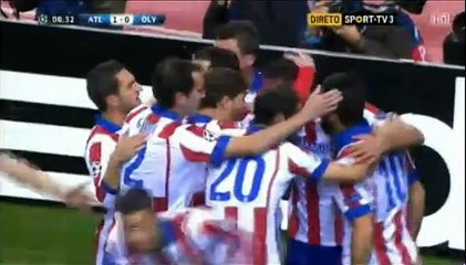 Goal -9'   Garcia R. - Atl. Madrid 1:0 Olympiakos - 26/11/2014