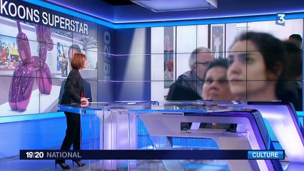 Jeff Koons, l'artiste controversé, expose au centre Pompidou