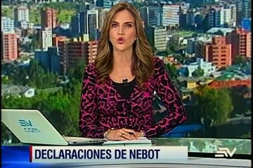 Nebot habló sobre la baja del precio del petróleo