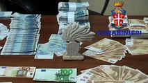 Caserta - produzione Euro falsi, operazione dei carabinieri: 56 arrestati