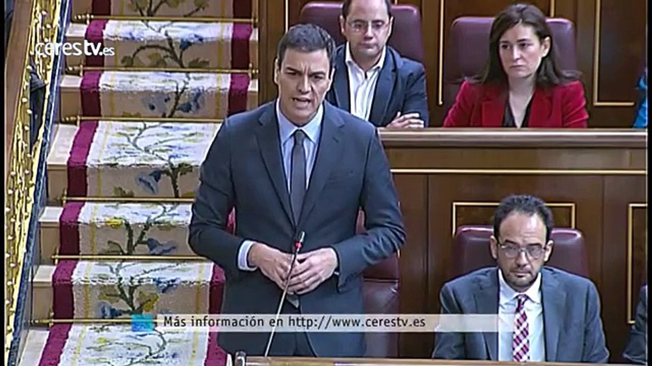 Rajoy a Pedro Sánchez: "El PSOE estaba mucho mejor con Rubalcaba que con usted"