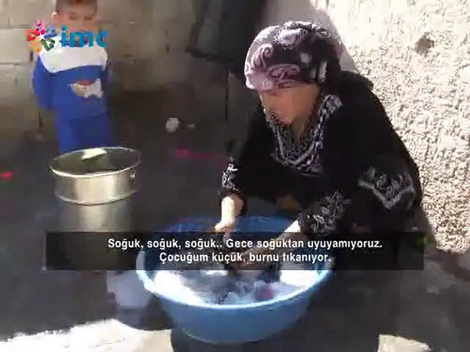 Kobanili aile otoparkta yaşıyor - İMC TV halime aktürk