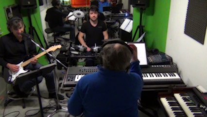 Le Trio BasileBlues en répétition sur le titre I Need You Love So Bad