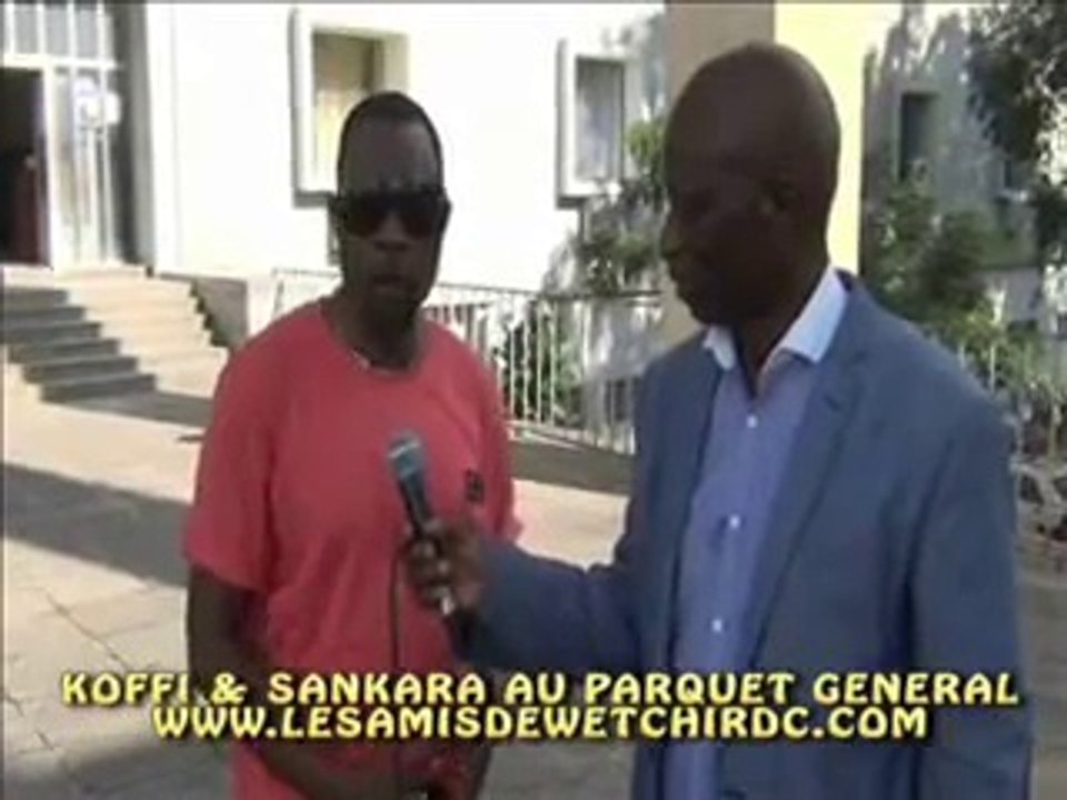 SANKARA ET KOFFI OLOMIDE AU PARQUET DE KINSHASA
