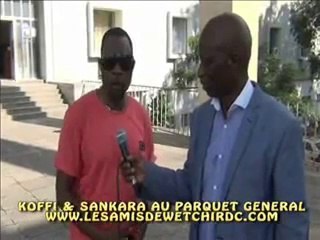 SANKARA ET KOFFI OLOMIDE AU PARQUET DE KINSHASA