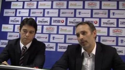 Basketbol - Banvit-Partizan Nıs Maçının Ardından