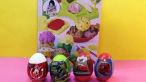 Kinder Surprise Eggs Play Doh Peppa Pig Cars 2 mickey mouse Halloween (Holiday) Opening Dough