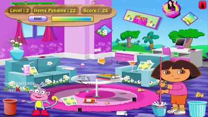 Dora the explorer Games   Dora Groom The Room Game   Walkthrough