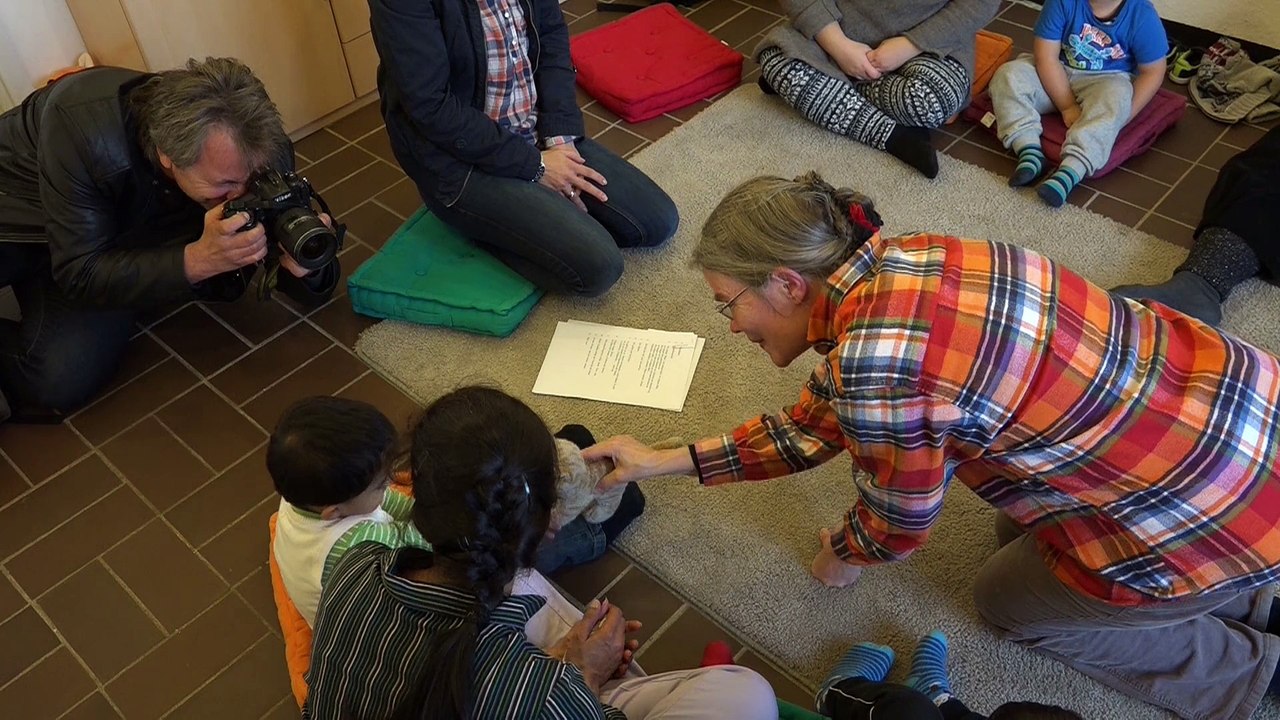 Musikalische Früherziehung im Manforter Laden (26.11.2014)