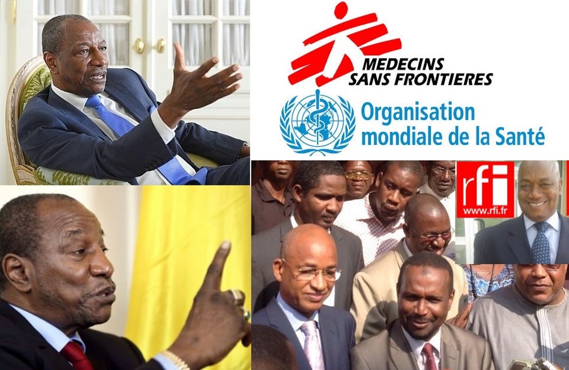WWW.GUINEEINFORMATION.FR  (AUDIO) Dans sa conférence de presse de ce mercredi, le président Alpha Condé menace Mouctar Bah, journaliste RFI, et l'opposition guinéenne, puis exige de la Banque mondiale, un audit des