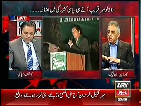 Zubair Umar Telling Whom Asad Umar Used to Vote Before Joining PTI