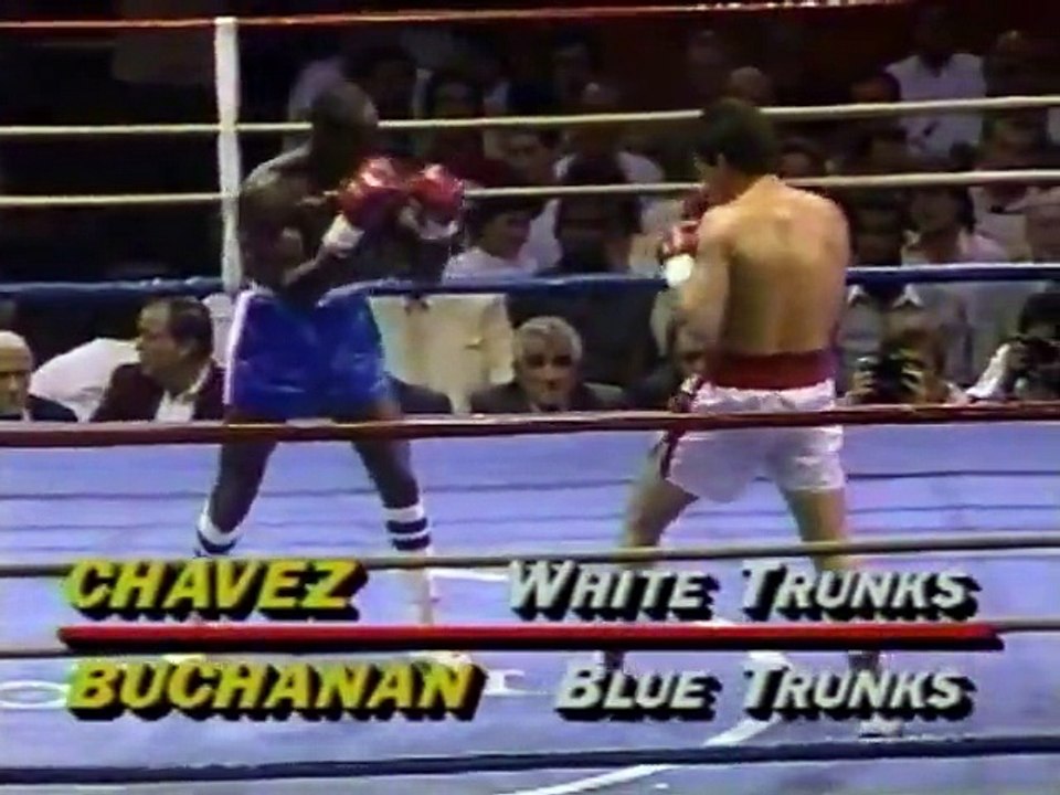 Julio Cesar Chavez vs Yogi Vernon Buchanan  1988-08-01