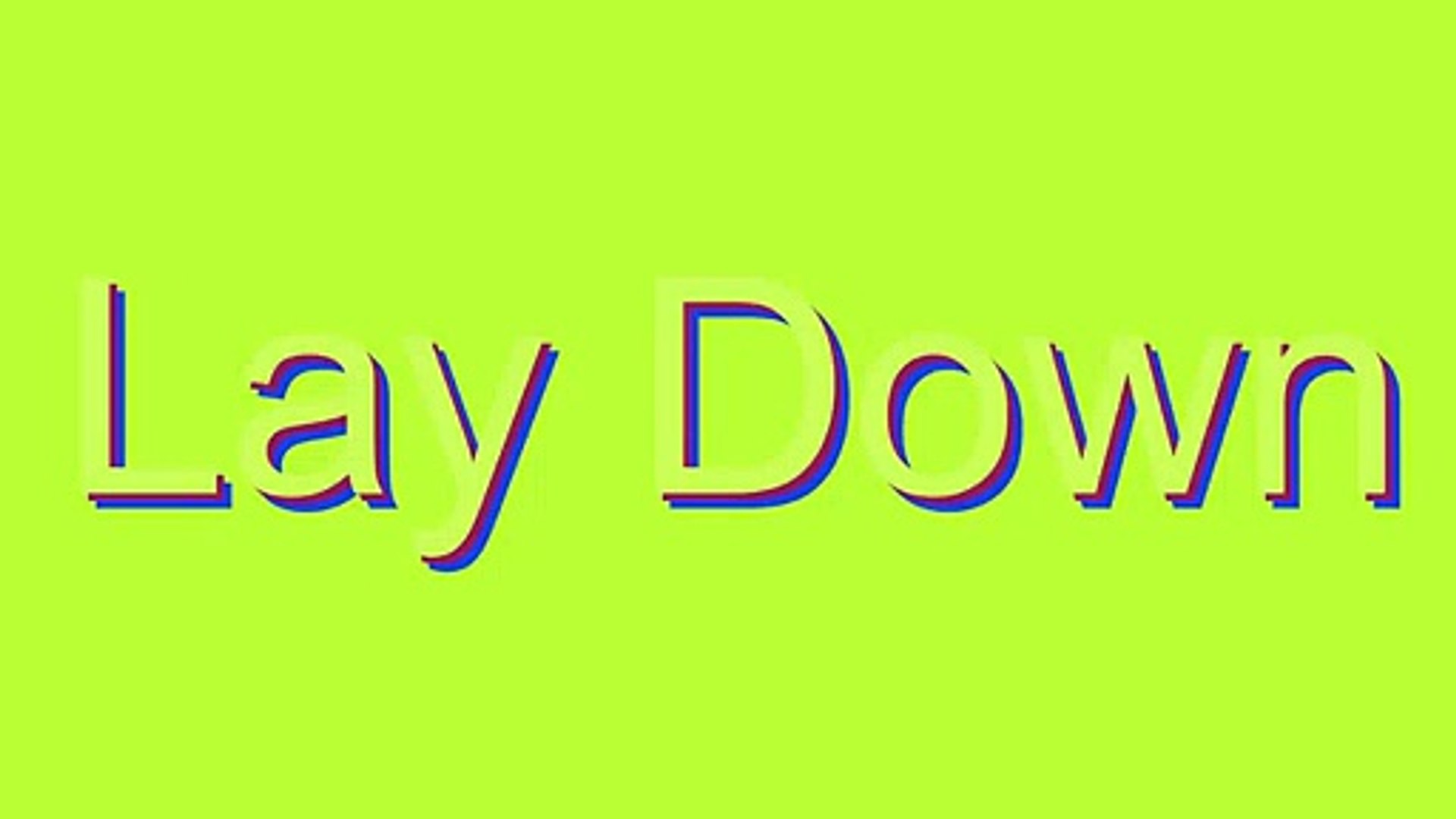 How to pronounce Down 