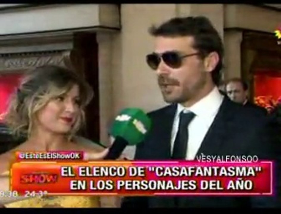 Paula en Este es el Show 4 (nota Pedro y elenco Casa Fantasma) - 26 de Noviembre