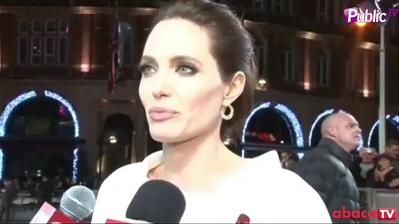 Exclu Vidéo : Angélina Jolie à propos de son film "Invincible" : “ Il faut absolument que les jeunes aillent le voir !“