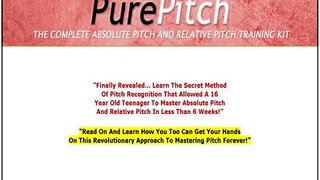 Pure Pitch Method - Perfect Pitch Ear Training