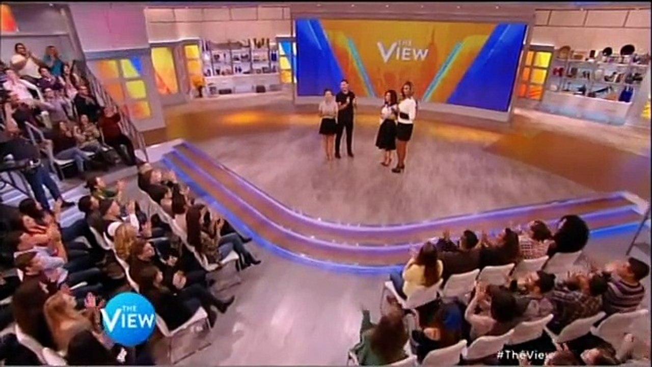 Janel Parrish & Valentin Chmerkovskiy -  Foxtrot - Paso Doble on "The View"