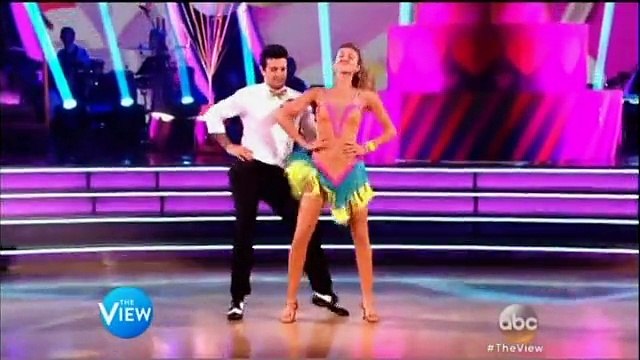 Sadie Robertson & Mark Ballas - Samba on The View